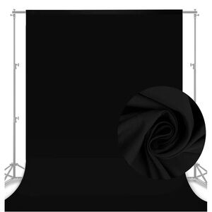 Black Photography Backdrop 10*5 feet
